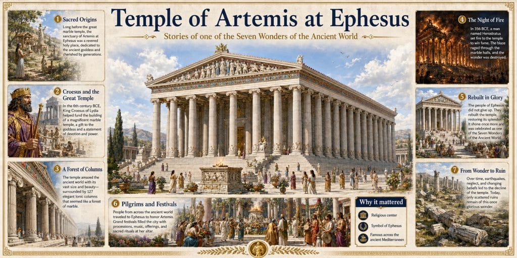 Stories of the Temple of Artemis in Ephesus