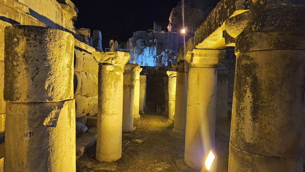 Ephesus Theater inside