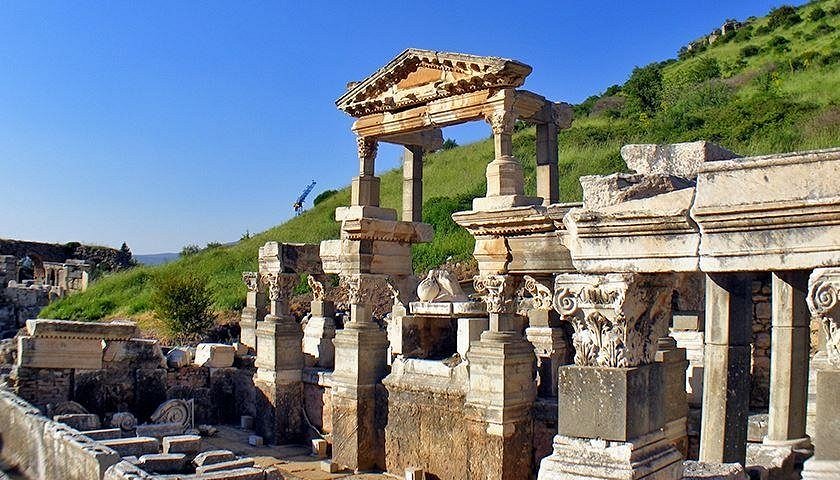 Trajan Fountain Ephesus Turkey