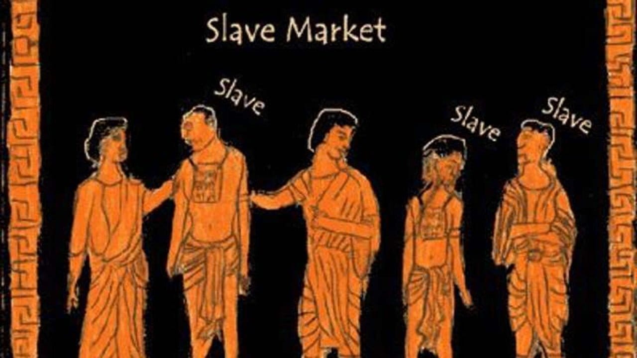 There was a slave market in Ephesus