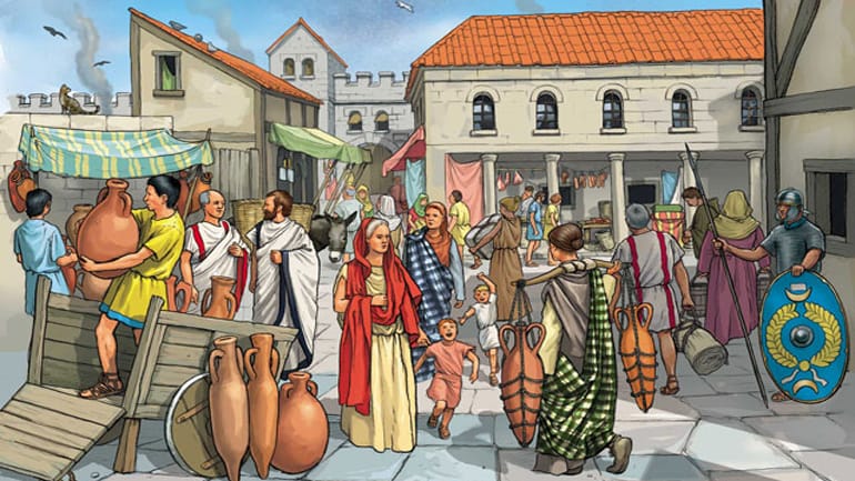 ephesus agora market