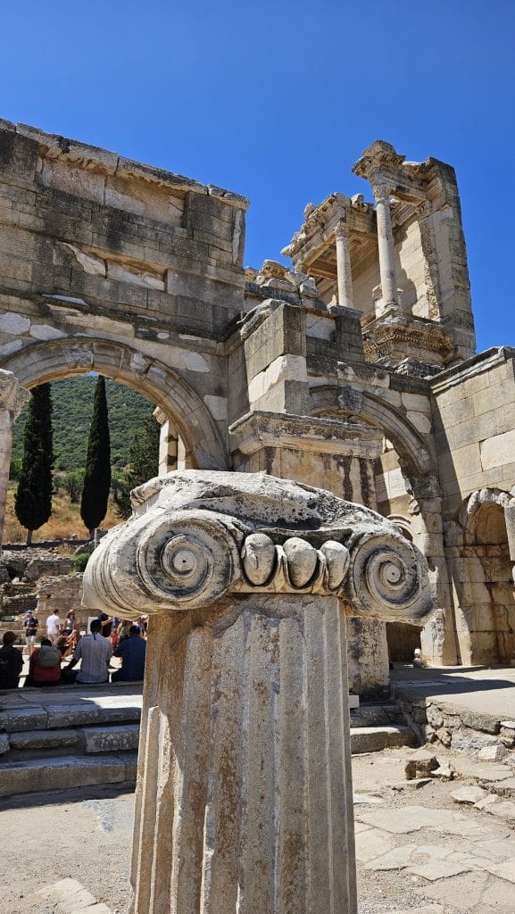 Ephesus Commercial Agora. It was a large Agora connected to the ancient Ephesus Port. Ephesus Commercial Agora. It was a large Agora connected to the ancient Ephesus Port.