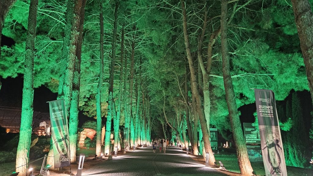 Ephesus by night