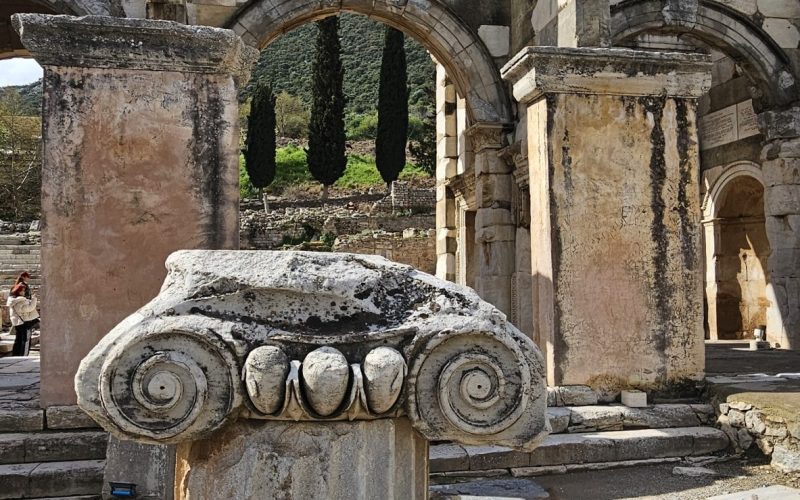 Ephesus Commercial Agora Column