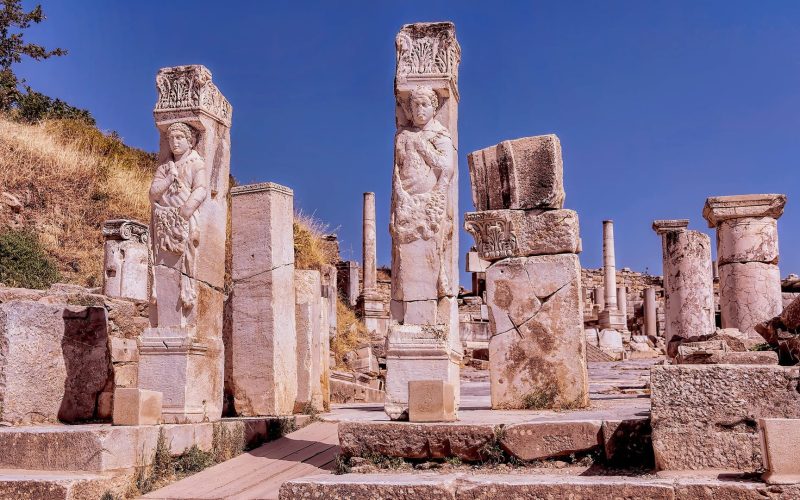 Hercules Gate in Ephesus Ancient City