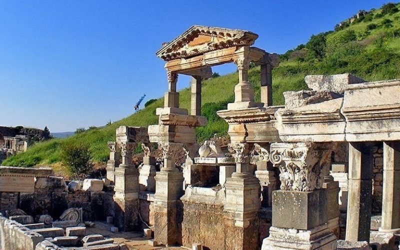 Trajan Fountain Ephesus Turkey